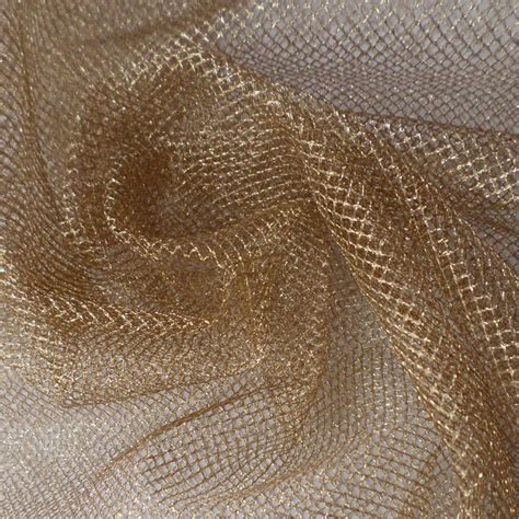 nicole metallic mesh fabric|2 Nicole Metallic Mesh Fabric 21” By 10 Yards White And Gold .